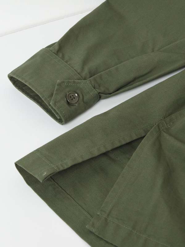 Engineered Garments Cotton Ripstop Fishing Over Shirt - Olive