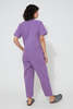 Back Beat Co. Organic Cotton Boiler Suit - Iris - Thumbnail 4