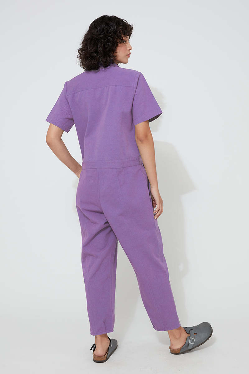 Back Beat Co. Organic Cotton Boiler Suit - Iris