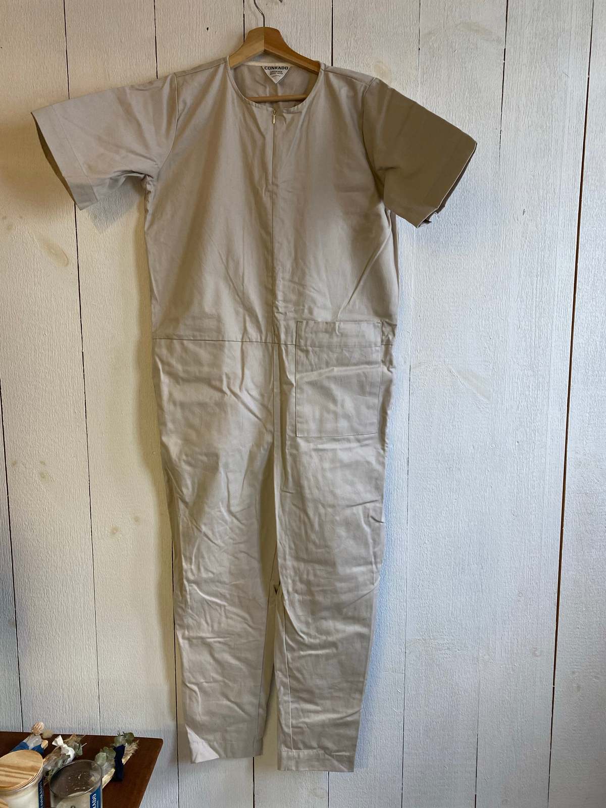 Conrado Sample Utility Jumpsuit - Tan - Image 1 of 4