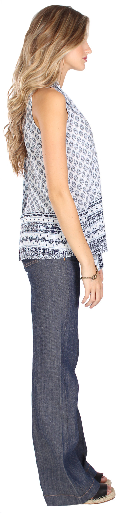 DREW Lily Tie Sleeveless Top DREW Lily Tie Sleeveless Top