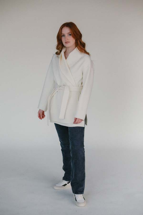 Mackage Tyra Wool Jacket - Cream