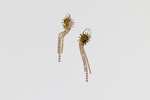 Mondo Mondo Crystal Soleil Earrings - 18K Gold Plated - Thumbnail 5