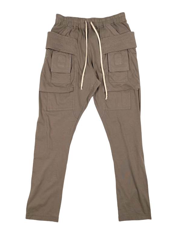Rick Owens Creatch Cargo Pants - Dust | Garmentory