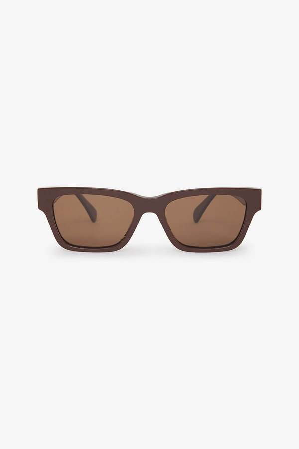 Anine Bing Daria Sunglasses - Brown | Garmentory