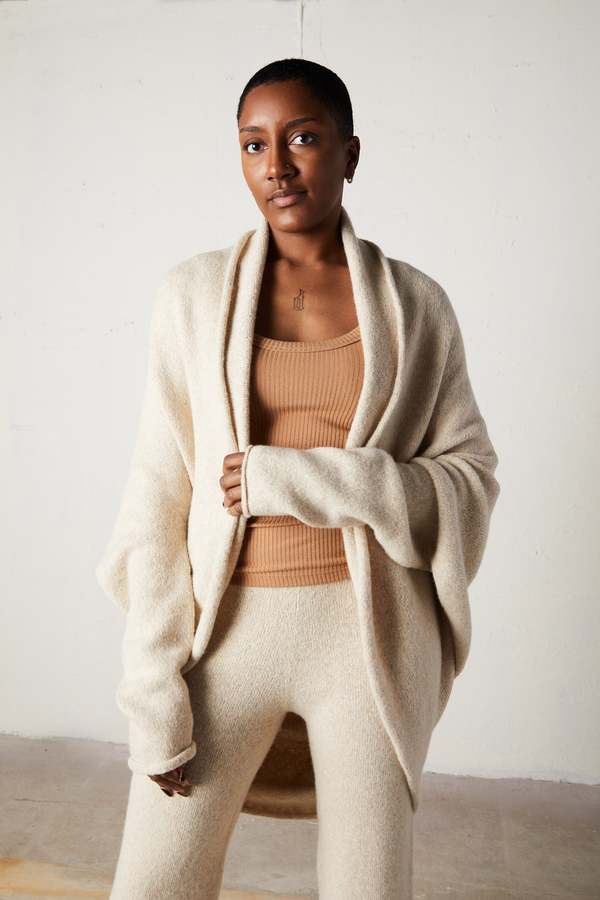 Lauren Manoogian Horizontal Cocoon - Ecru | Garmentory