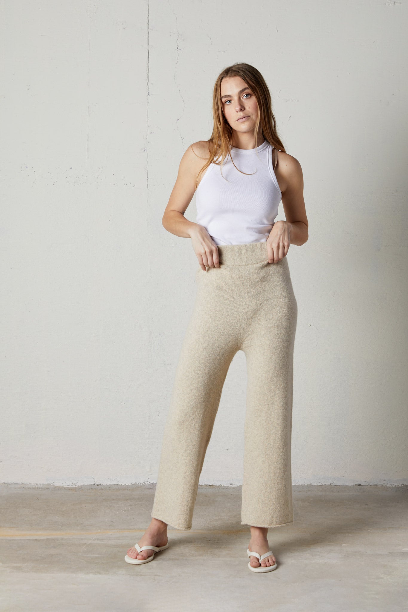 Lauren Manoogian New Miter Pants - Ecru | Garmentory
