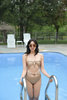 Maryam Nassir Zadeh | Deia Tie Front One Piece in Nude - Thumbnail 10