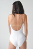 Roxana Salehoun | Scoop Back One Piece in White - Thumbnail 6
