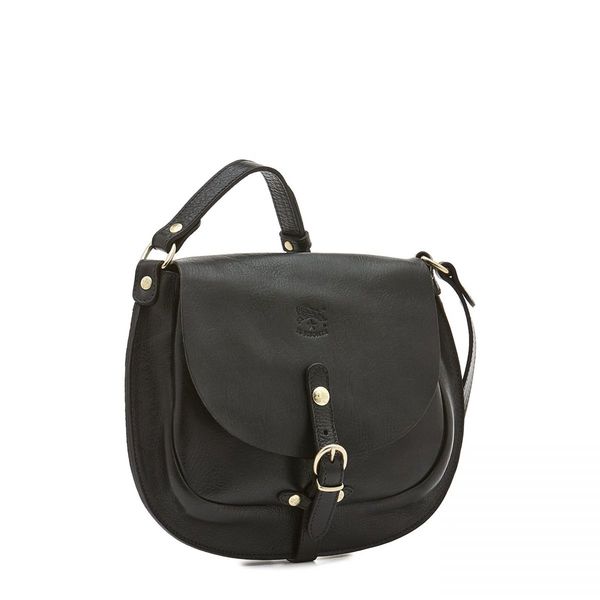 Il Bisonte GAIA SHOULDER BAG - BLACK