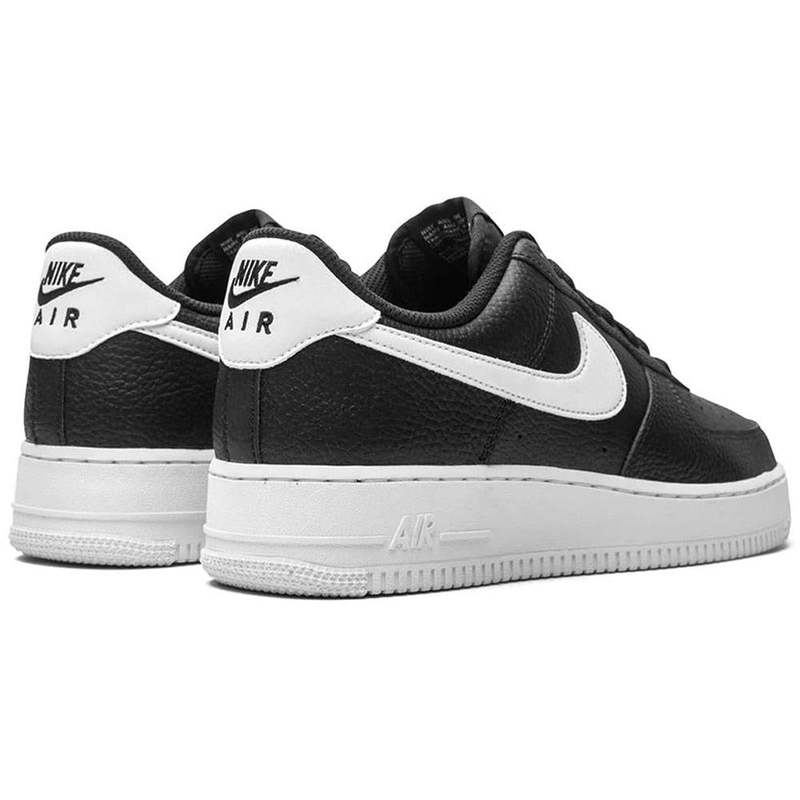 Air Force '07 'Black White Pebbled Leather' Garmentory