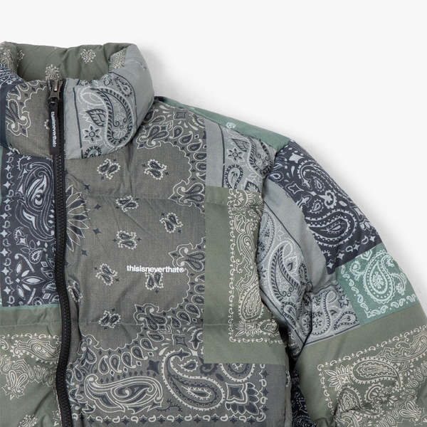 thisisneverthat Pertex T Down Jacket - Bandana Multi | Garmentory