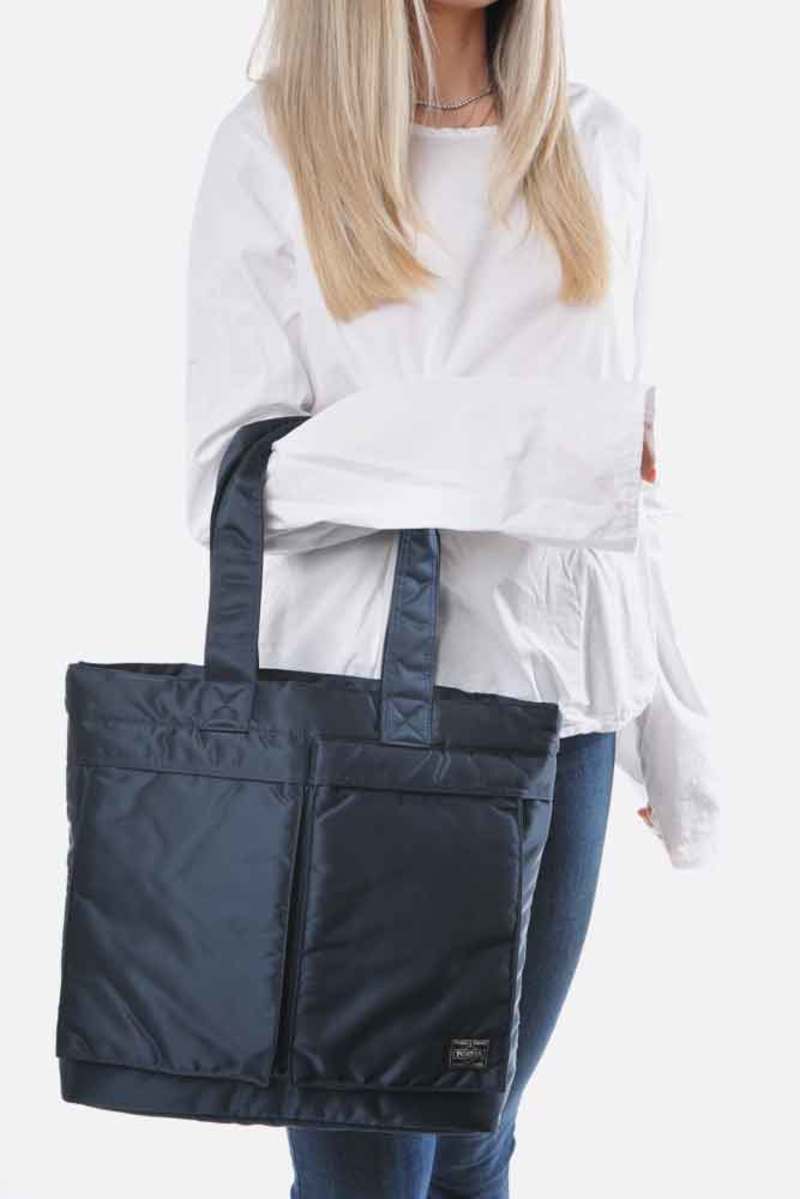 Porter Tanker Tote - Blue | Garmentory