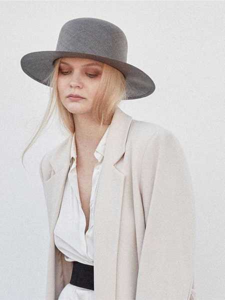 Janessa Leone Demetria Hat - Beige | Garmentory