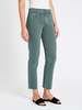 J Brand Adele Mid Rise Straight Jean - GREEN - Thumbnail 2