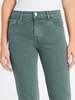 J Brand Adele Mid Rise Straight Jean - GREEN - Thumbnail 4