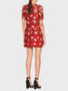 Camilla and Marc Aerie Mini Dress - RED - Thumbnail 3