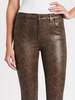 J Brand Alana High Rise Crop Skinny Jean - Animal - Thumbnail 4