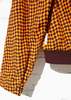 Luiny Poplin Shirt Jacket - Indian Orange Check - Thumbnail 8