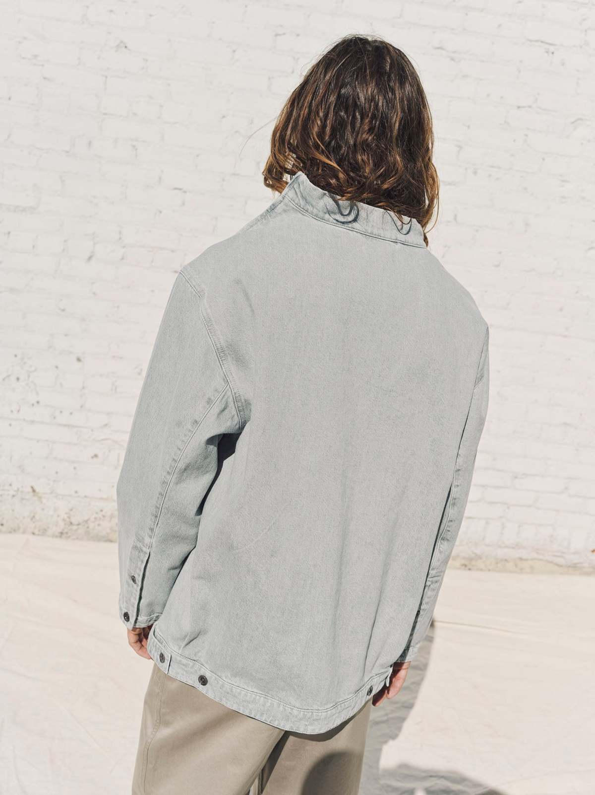 Lemaire-Washed-Denim-Zipped- 