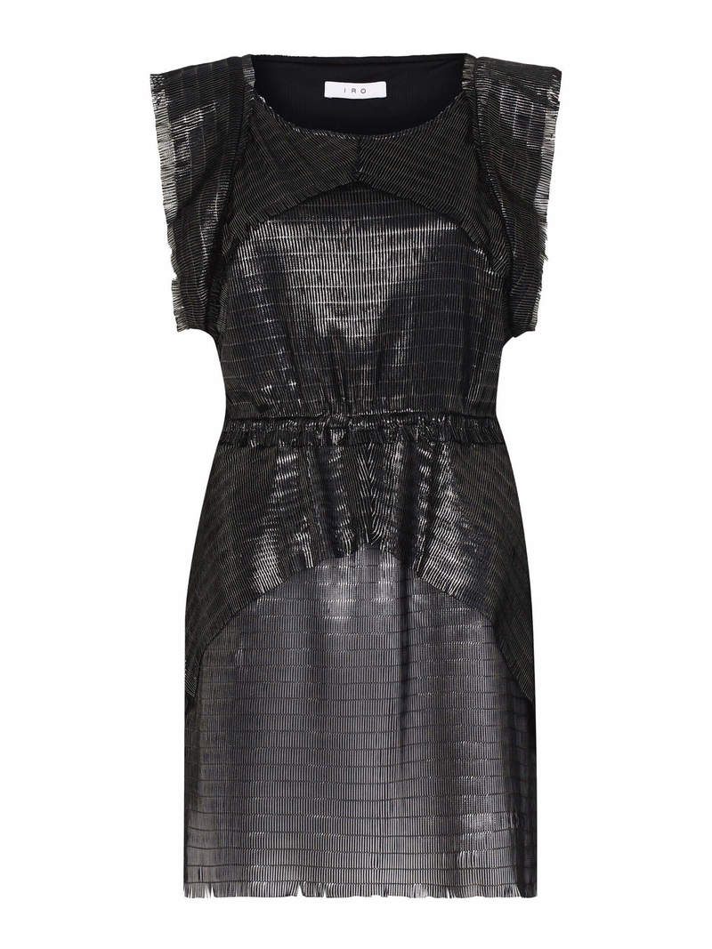 IRO Anine Dress - Black/Silver