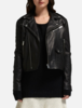 IRO Blondie Stud Leather Jacket - black - Thumbnail 1