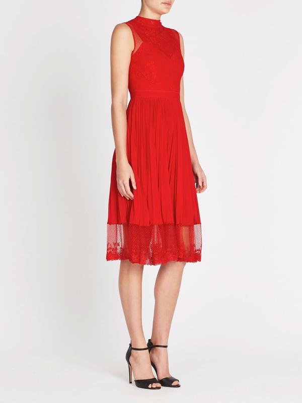 Three Floor Women's Cherry Ripe Dress - Fiery Red - UK 6 - Red