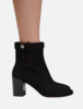 Pour la Victoire Danya Block Heel Boot - BLACK - Thumbnail 1