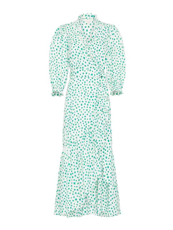 Rebecca Taylor Emerald Daisy Dress - white