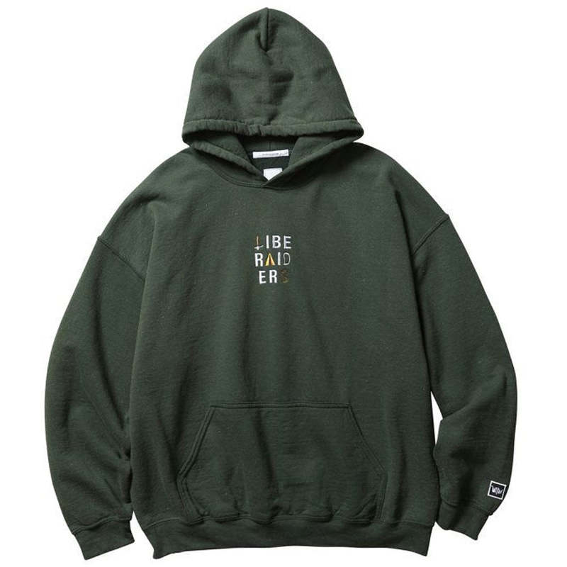 トップス LIBERAIDERS CAMP ICON PULLOVER HOODIE Camp Icon Pullover Hoodie 'Green' | Garmentory