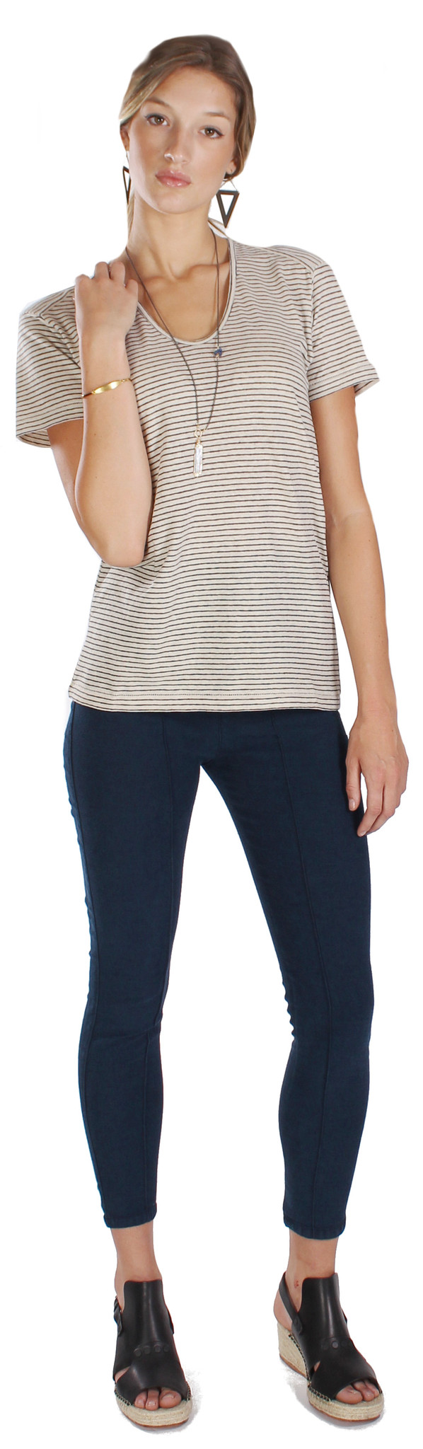 Rag & Bone Anya Striped Tee Rag & Bone Anya Striped Tee