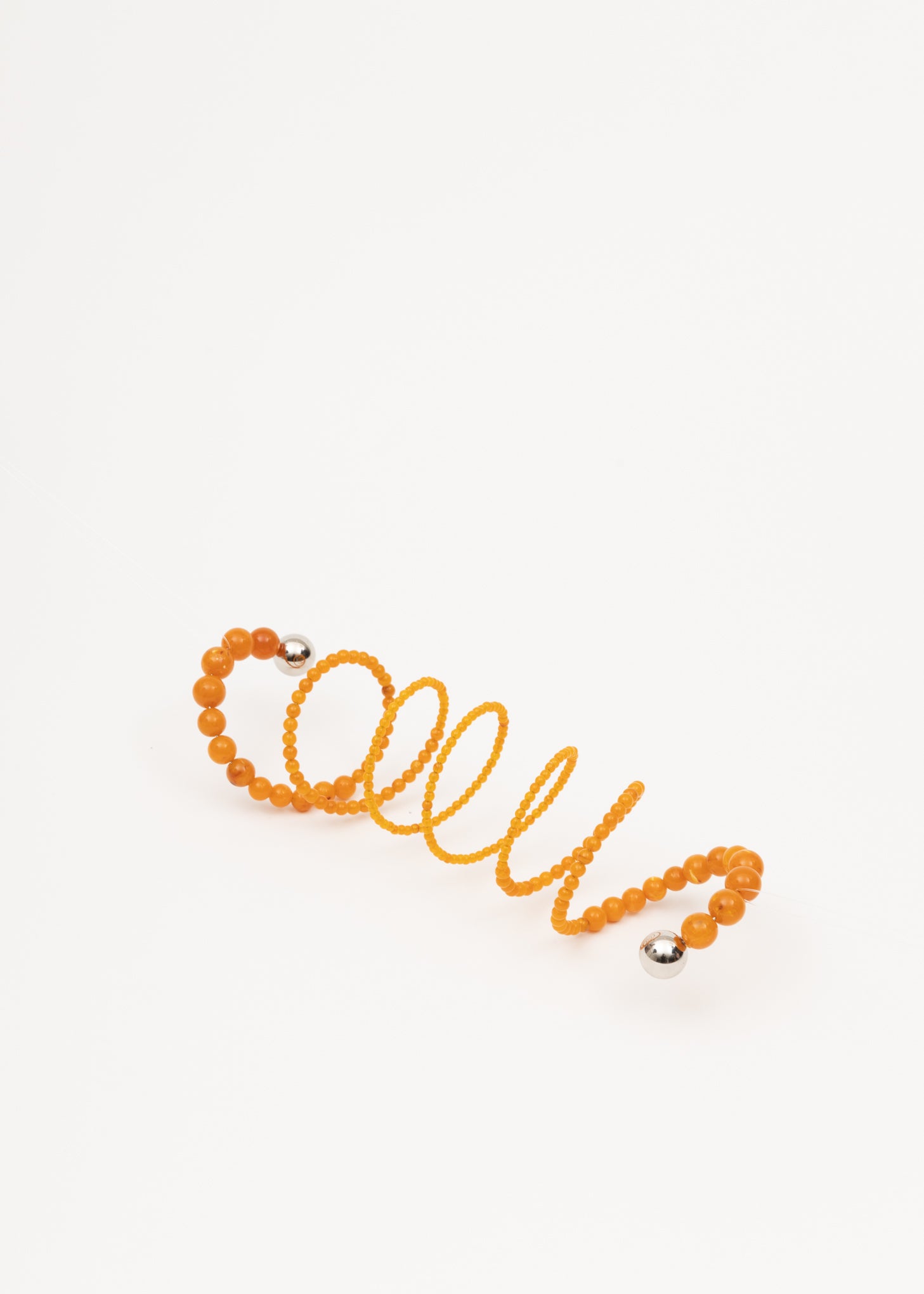 Y/project Spiral Bead Bracelet - Amber | Garmentory