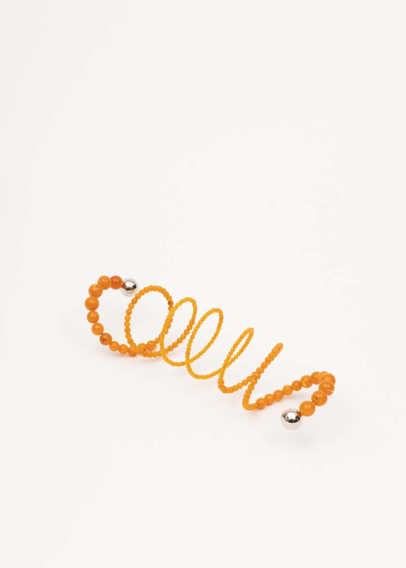 Y/project Spiral Bead Bracelet - Amber | Garmentory