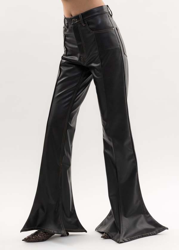 パンツ Y/project trumpet pants Y/project Gray Trumpet Trousers In Grey | ModeSens