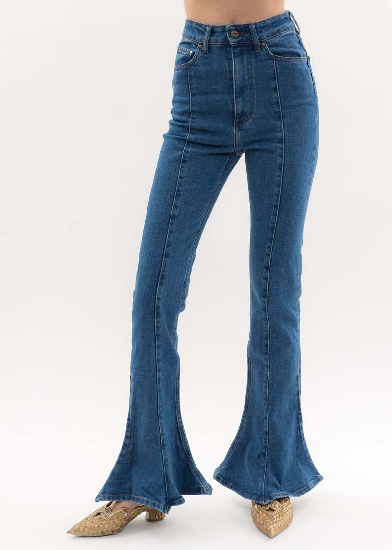 Y/project CLASSIC TRUMPET Jeans - BLUE | Garmentory