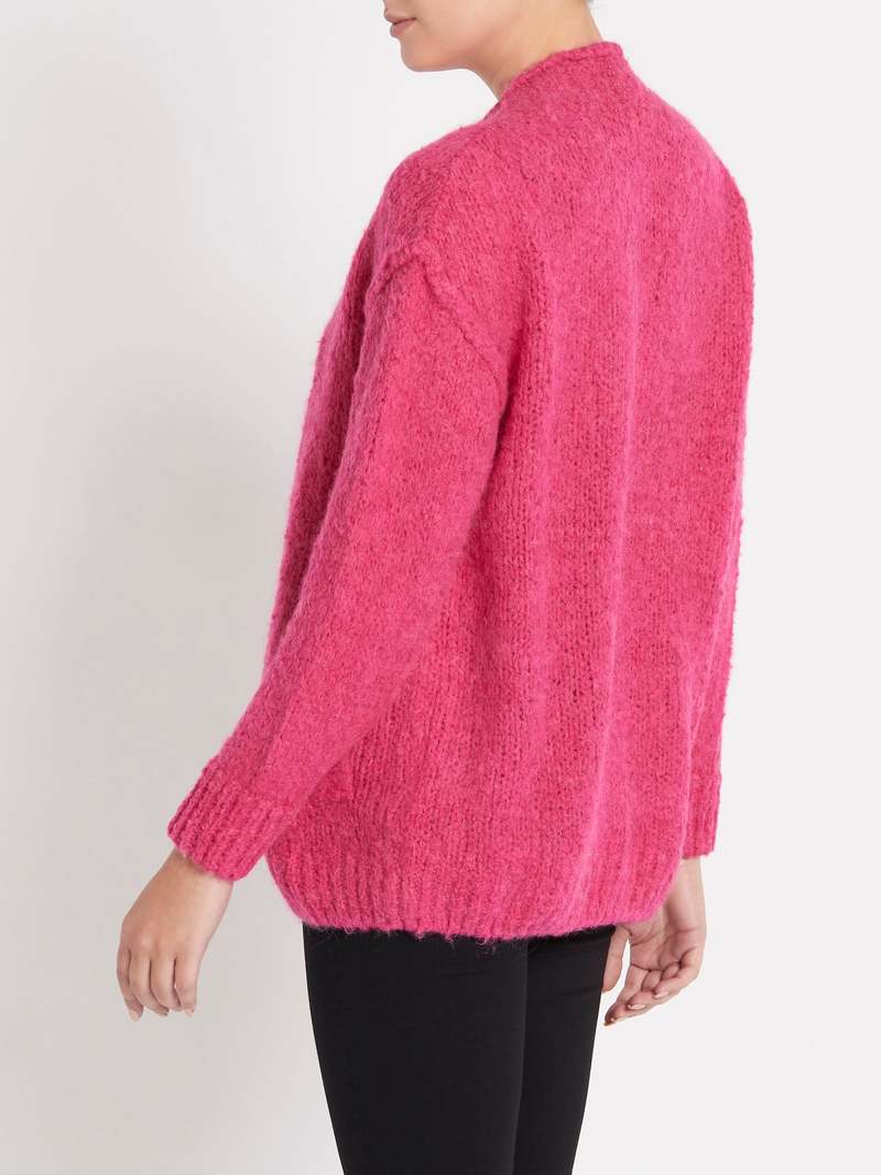 American Vintage Tudbury Cardigan - Pinky Melange 