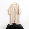 ADVICE Article Four Fleece Duster coat - Beige - Thumbnail 1