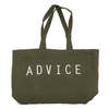 ADVICE Article Seven Tote Bag - Deep Green - Thumbnail 1