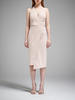 NICHOLAS Ponti Wrap Dress - Nude - Thumbnail 1