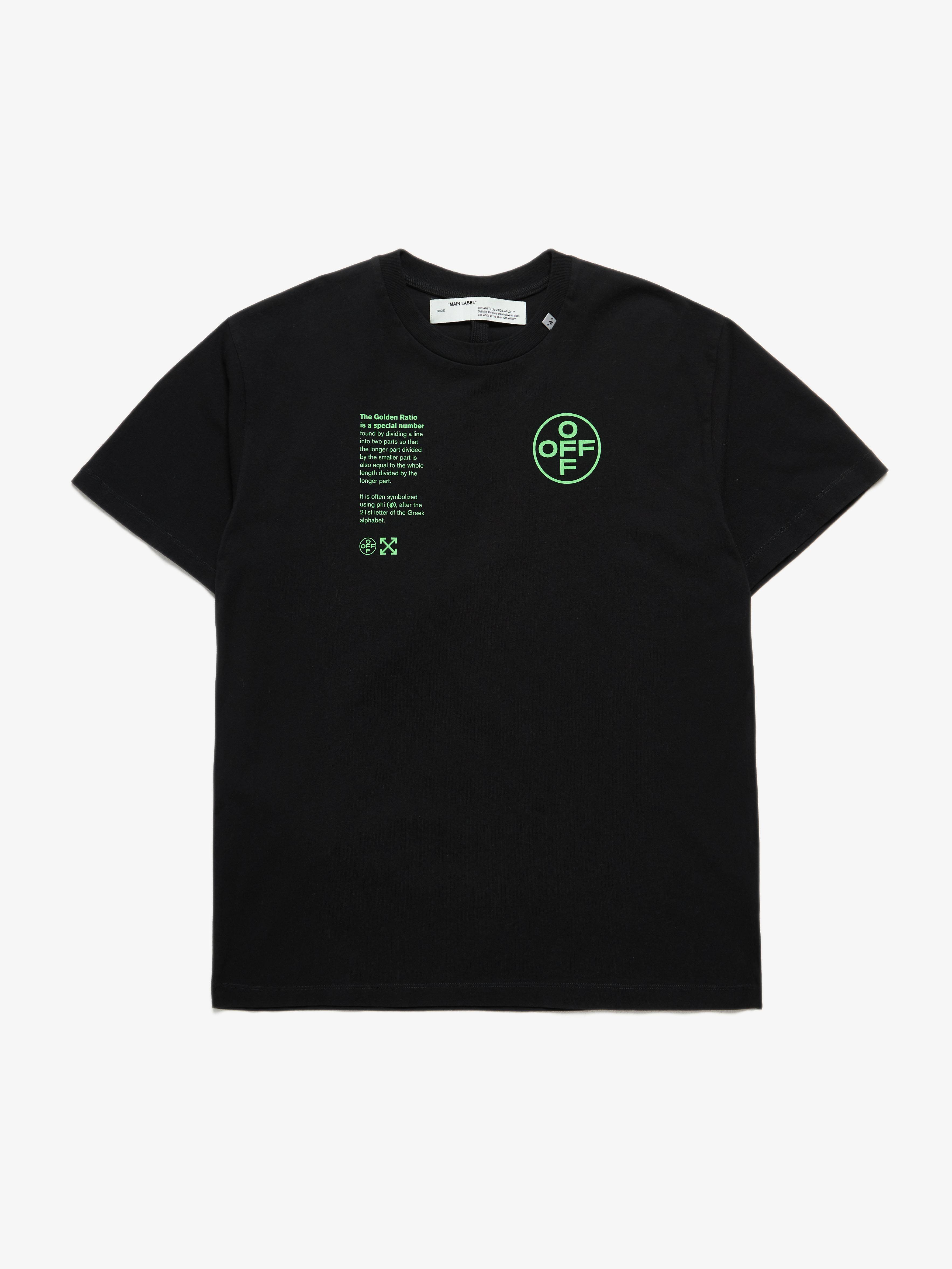 Off-White Front Logo Front Text Print Back Logo Print Lace