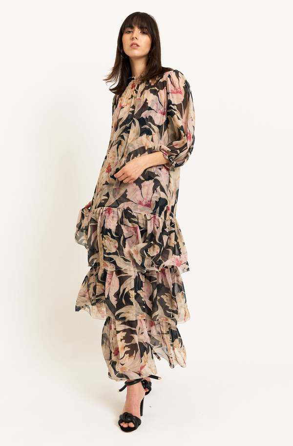 CHRISTY LYNN Sara Dress - Dark Lily | Garmentory