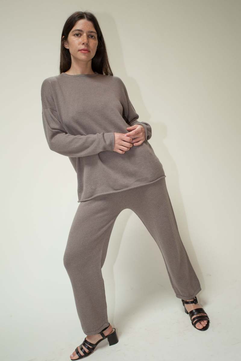 ドゥーズィエムクラス　LAUREN MANOOGIAN　BASE PANTS Base Pants in Antique Melange | Lauren Manoogian | Covet +