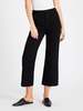 J Brand Joan Crop Trouser - Black - Thumbnail 1