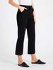 J Brand Joan Crop Trouser - Black - Thumbnail 2