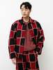 BODE Blanket Stitch Quilt Jacket - Red/Black - Thumbnail 6