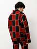 BODE Blanket Stitch Quilt Jacket - Red/Black - Thumbnail 7
