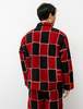 BODE Blanket Stitch Quilt Jacket - Red/Black - Thumbnail 9