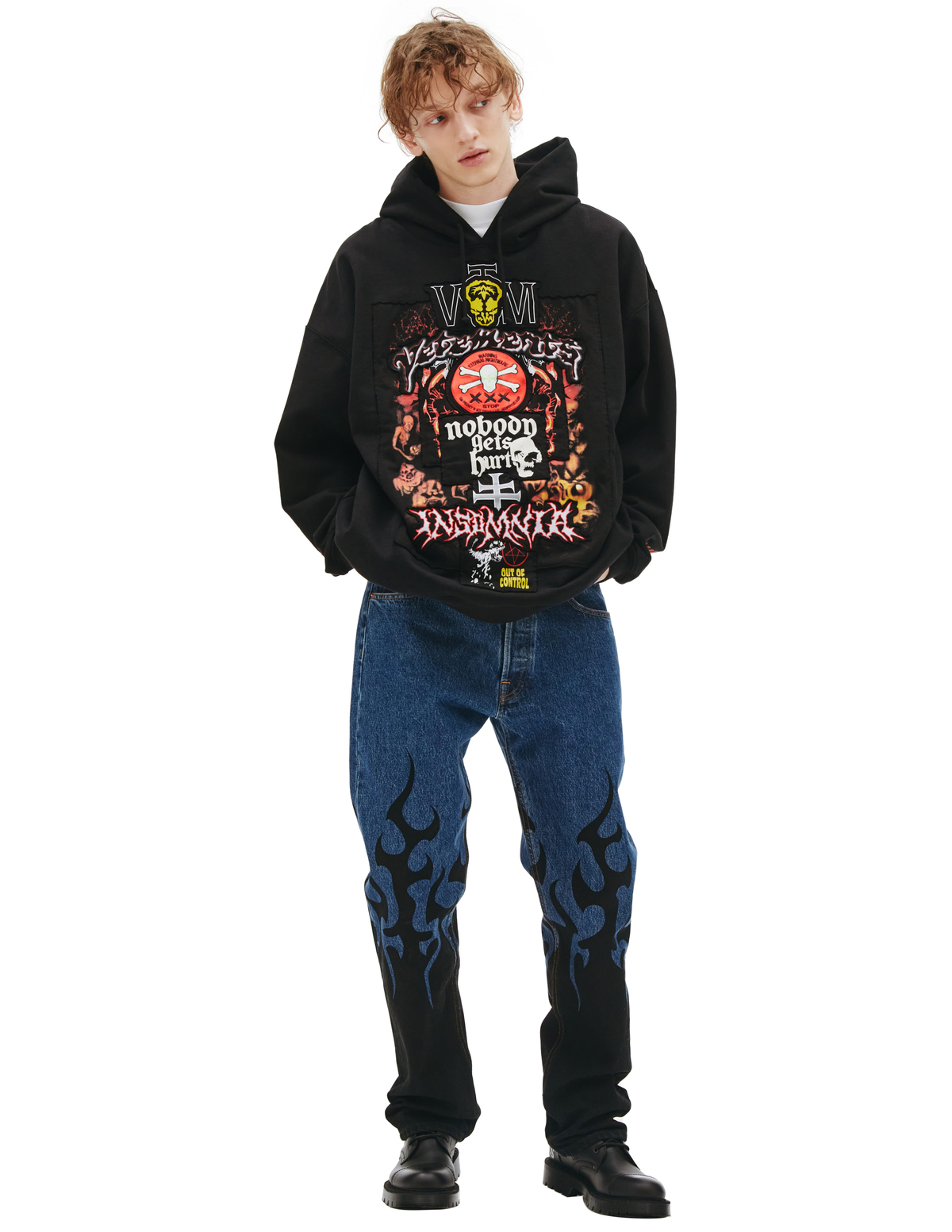 VETEMENTS World Tour Oversized Hoodie | Garmentory