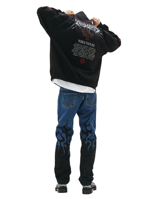 VETEMENTS World Tour Oversized Hoodie | Garmentory