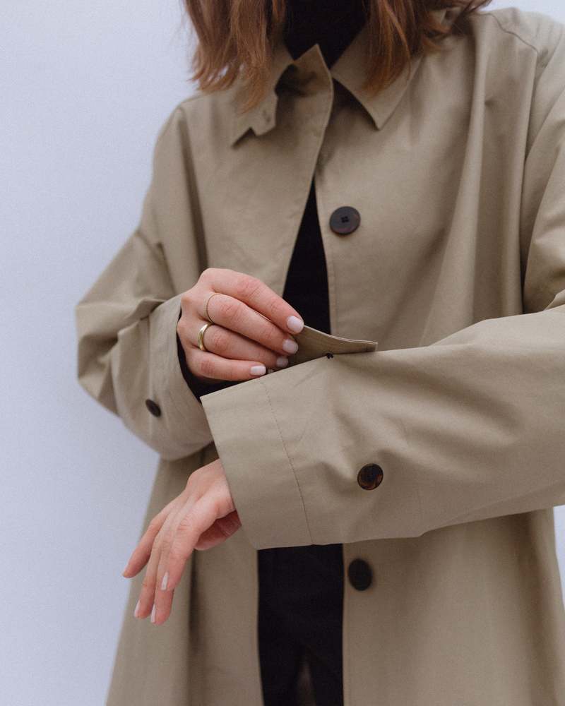 【関税込み】Studio Nicholson タン Holin トレンチコート nc6508-03_1.jpg